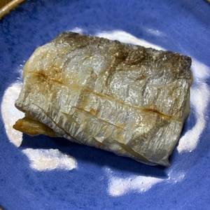 シンプル　太刀魚の塩焼き
